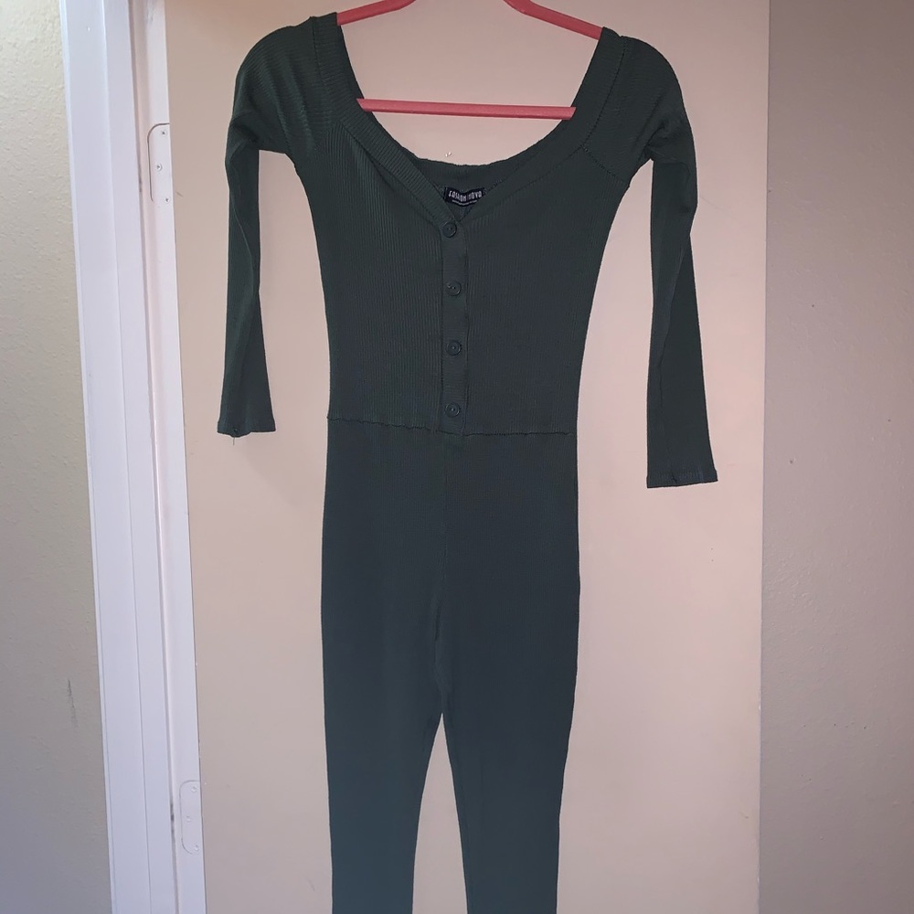 Olive green one piece